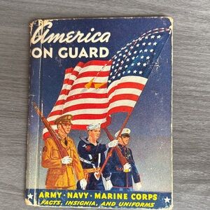 Vintage 'America on Guard' Book